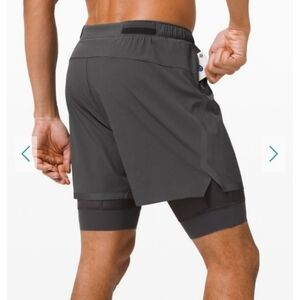 Lululemon Surge Lined Shorts Special Edition 6" In Size Large